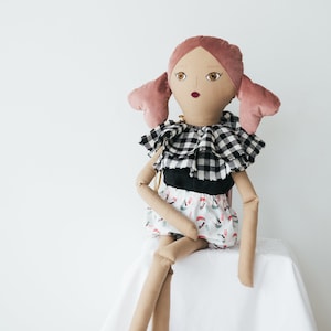 My Doll Pattern vintage style cloth rag doll pattern Digital Download, doll clothes, doll making, gift for girl boy, gift for sewist image 8