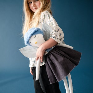 Doll Fairy Wing Sewing Pattern, Adjustable Wings Pattern for dolls DIY, Butterfly wing tutorial