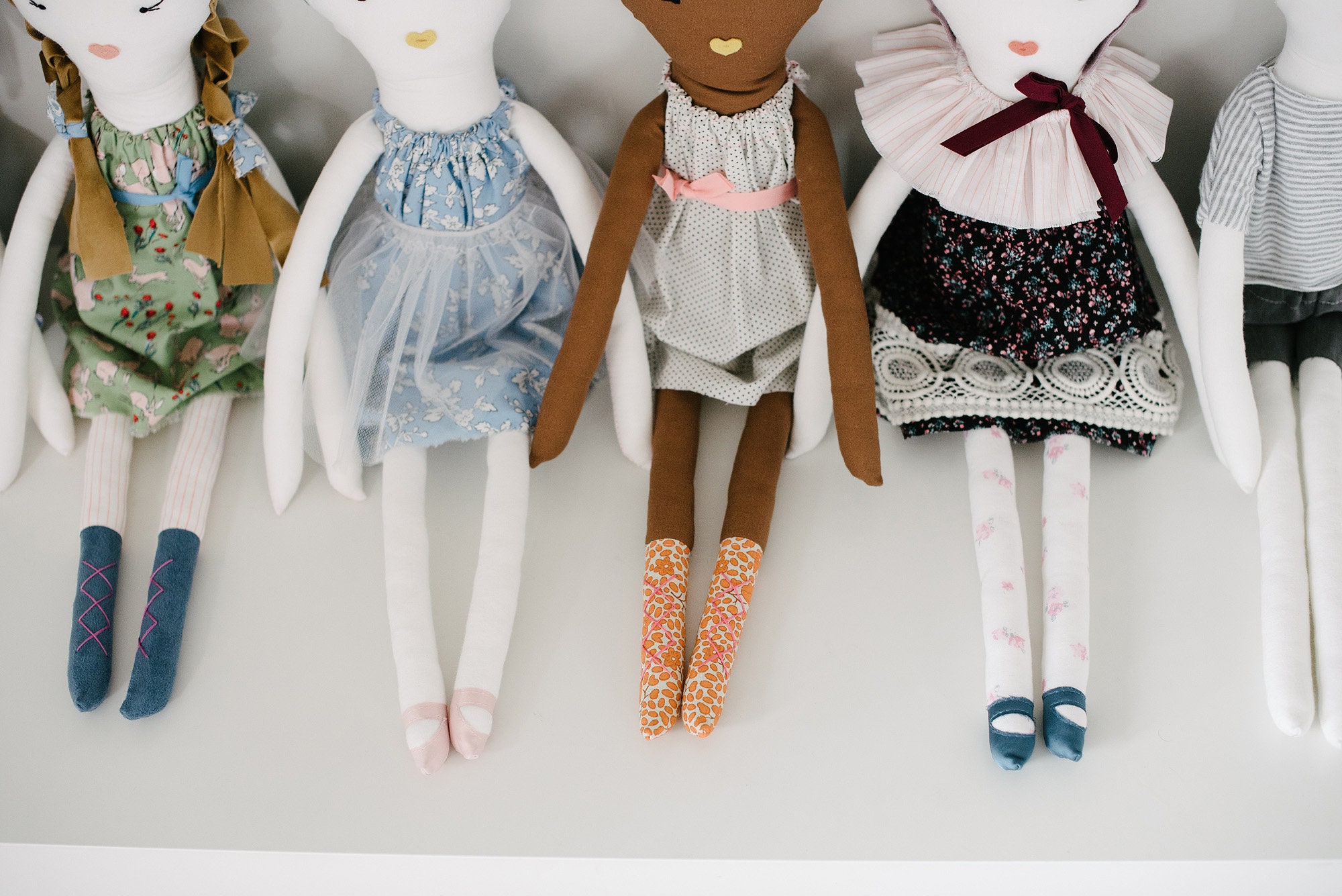 Modern Vintage Rag Doll Pattern Tutorial Diy | Etsy