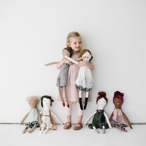 easy rag doll sewing pattern, cloth doll digital download PDF, doll clothes sewing tutorial, boy cloth doll diy, heirloom doll pattern, gift