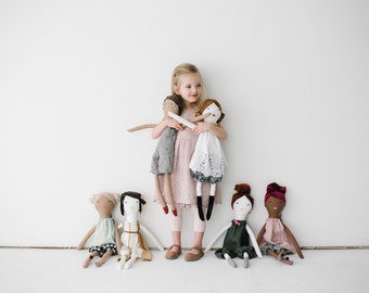 easy rag doll sewing pattern, cloth doll digital download PDF, doll clothes sewing tutorial, boy cloth doll diy, heirloom doll pattern, gift