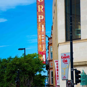 Original Madison Orpheum Theatre sign image 1