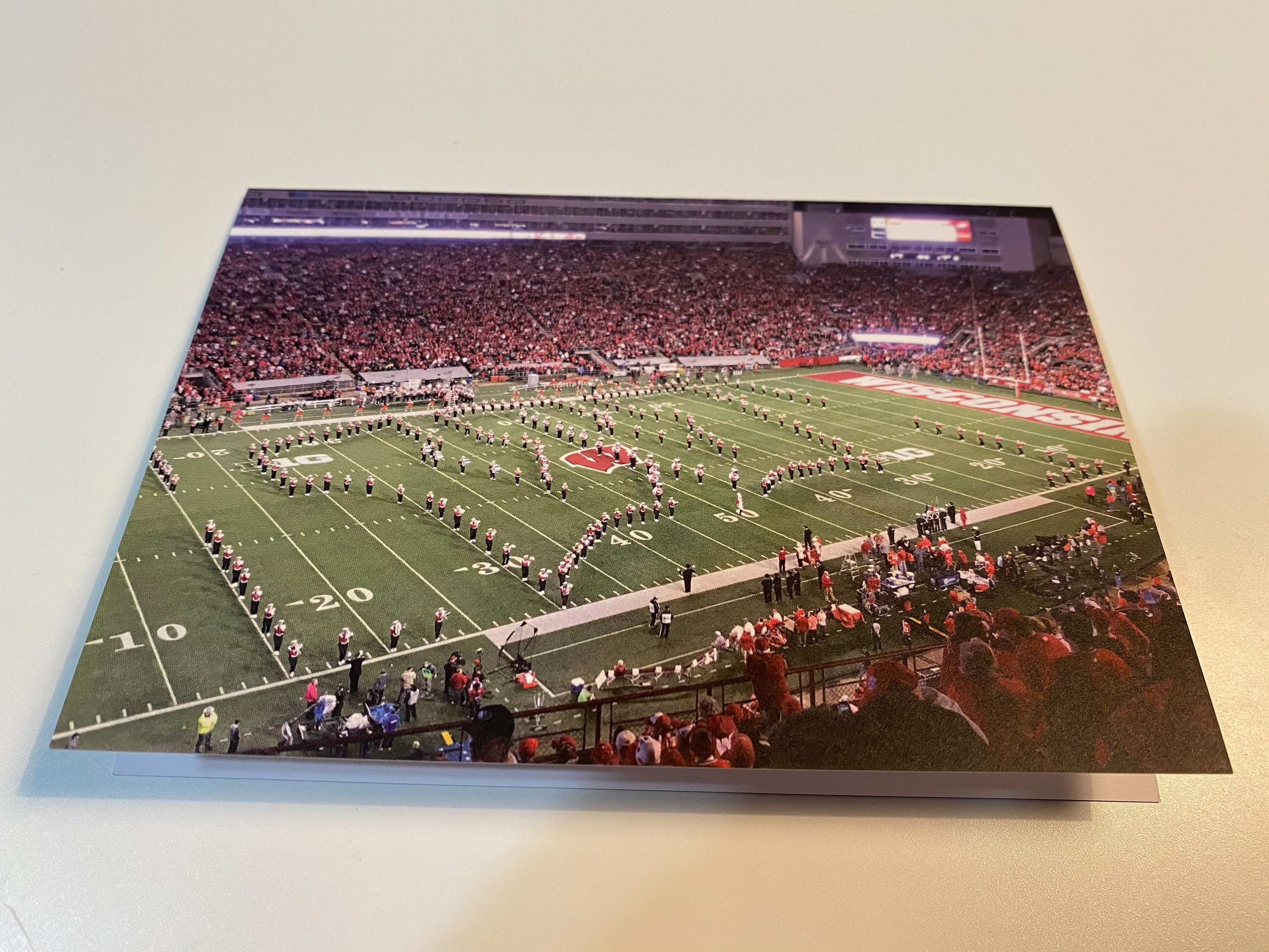 Set of 5 University of Wisconsin Greeting Cards with Envelopes Etsy
