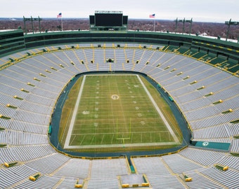 Lambeau Field Green Bay Packers Stadium - Etsy