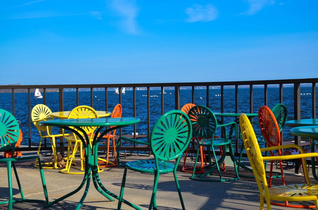 UW Madison Memorial Union Terrace Chairs Etsy