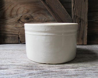 antique stoneware crock salt glazed