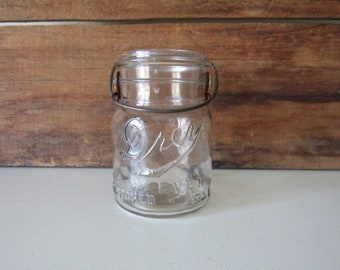 antique Drey canning jar