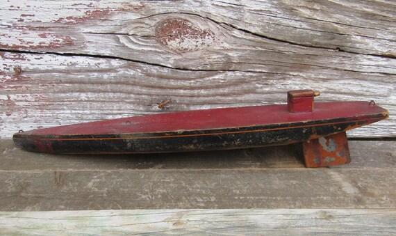 Vintage Wooden Pond Boat Hull Vintage Wooden Pond Boat Hull