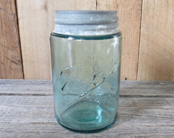 antique triple L Ball Mason pint jar