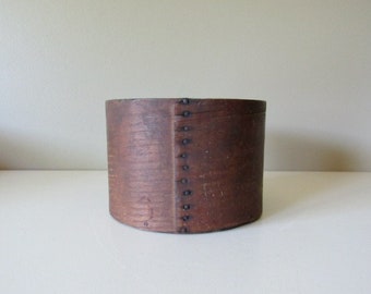 antique bent wood dry measure