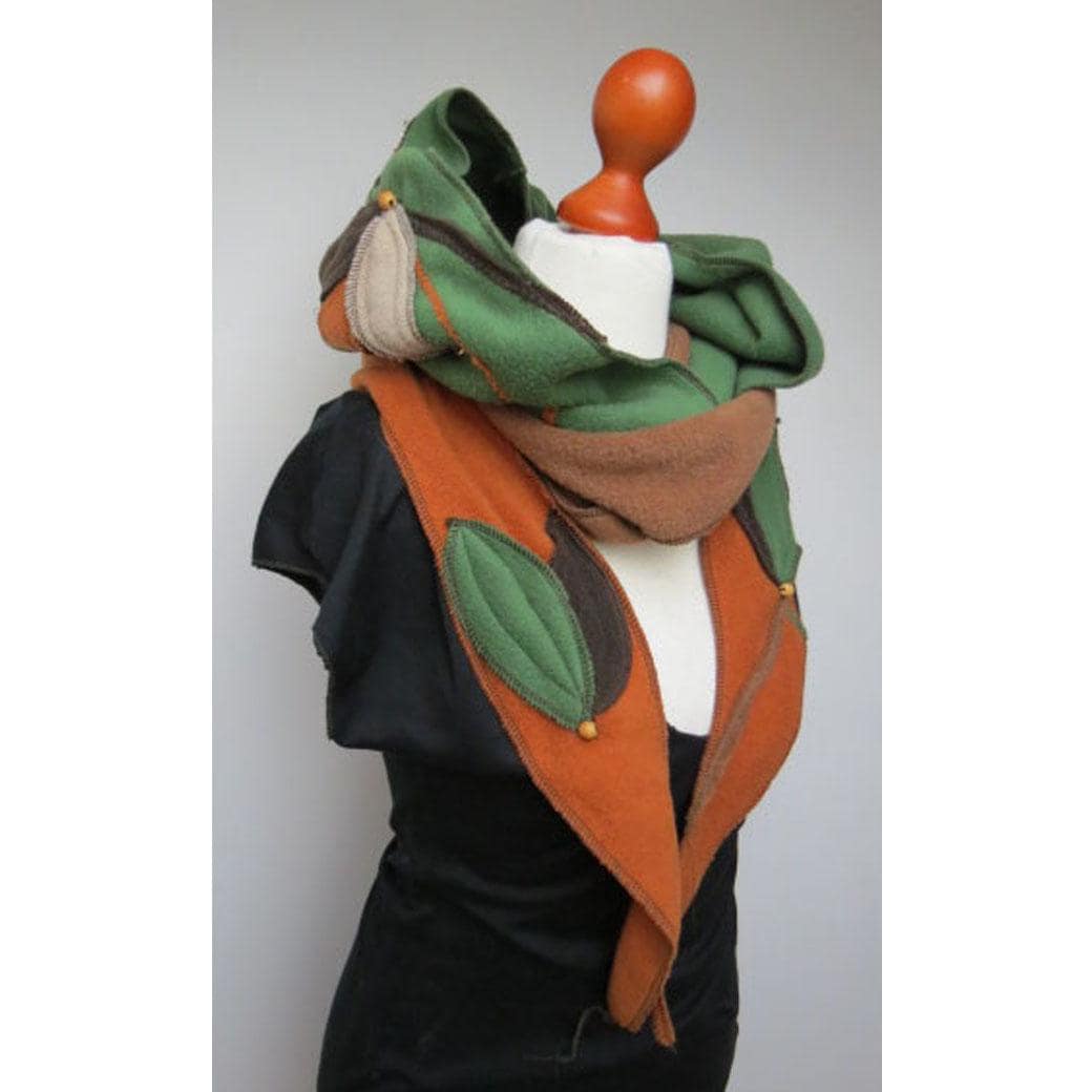 Scarf Hood Goa, Hippie, Boho, Gipsy Festival Pixie S M L XL