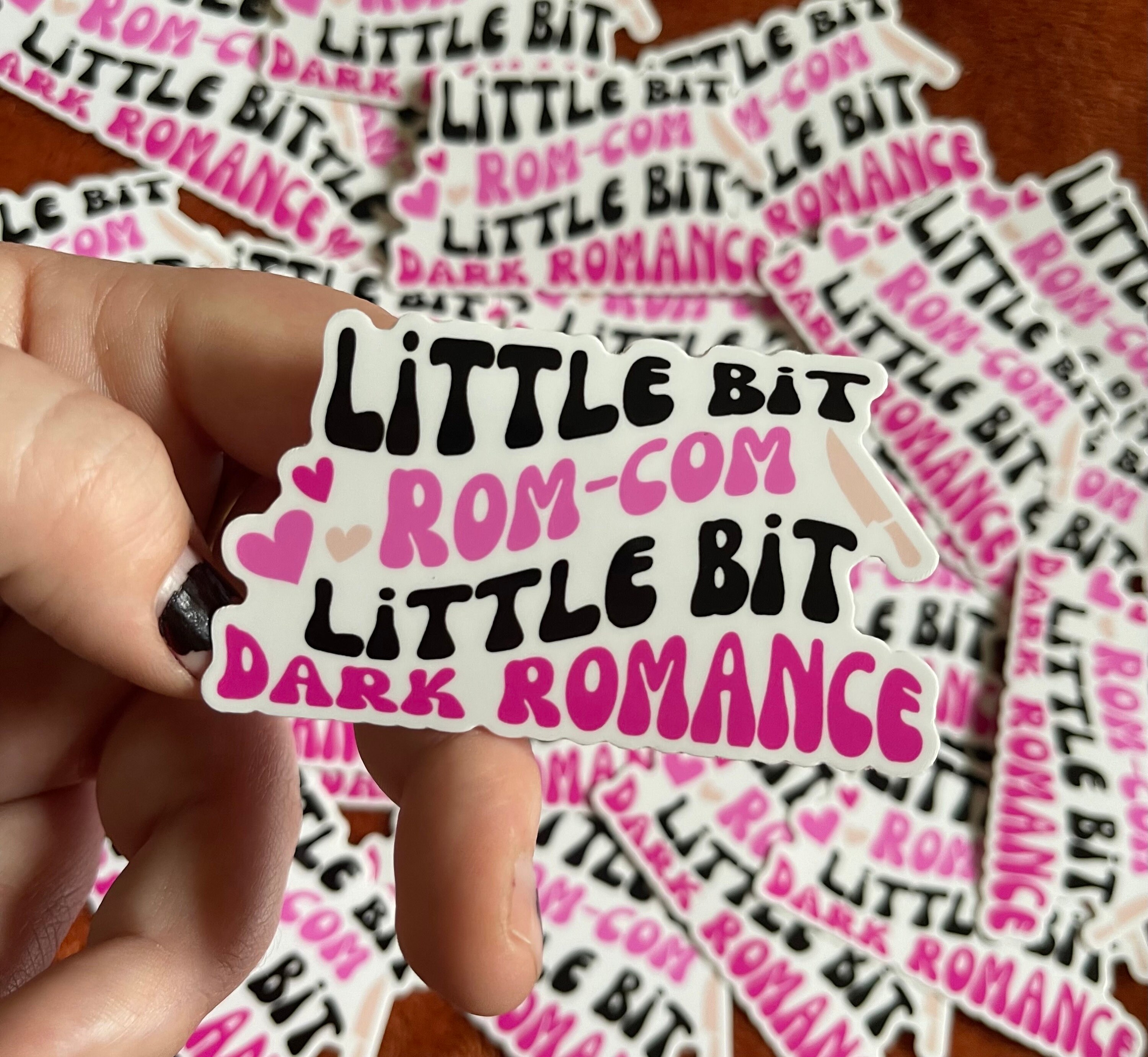 Stickers Romeotics Romcom Dark Romance Sticker - Book Lover Kindle Sticker - Etsy