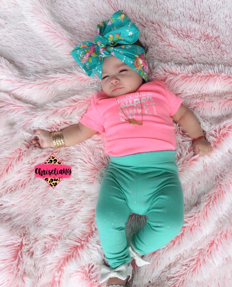 TURQUOISE FLORAL Headwrap Baby Headwrap Newborn Headwrap Bow Headwrap floral headwrap Fabric Headwrap Turban Headwra Toddler Headwrap