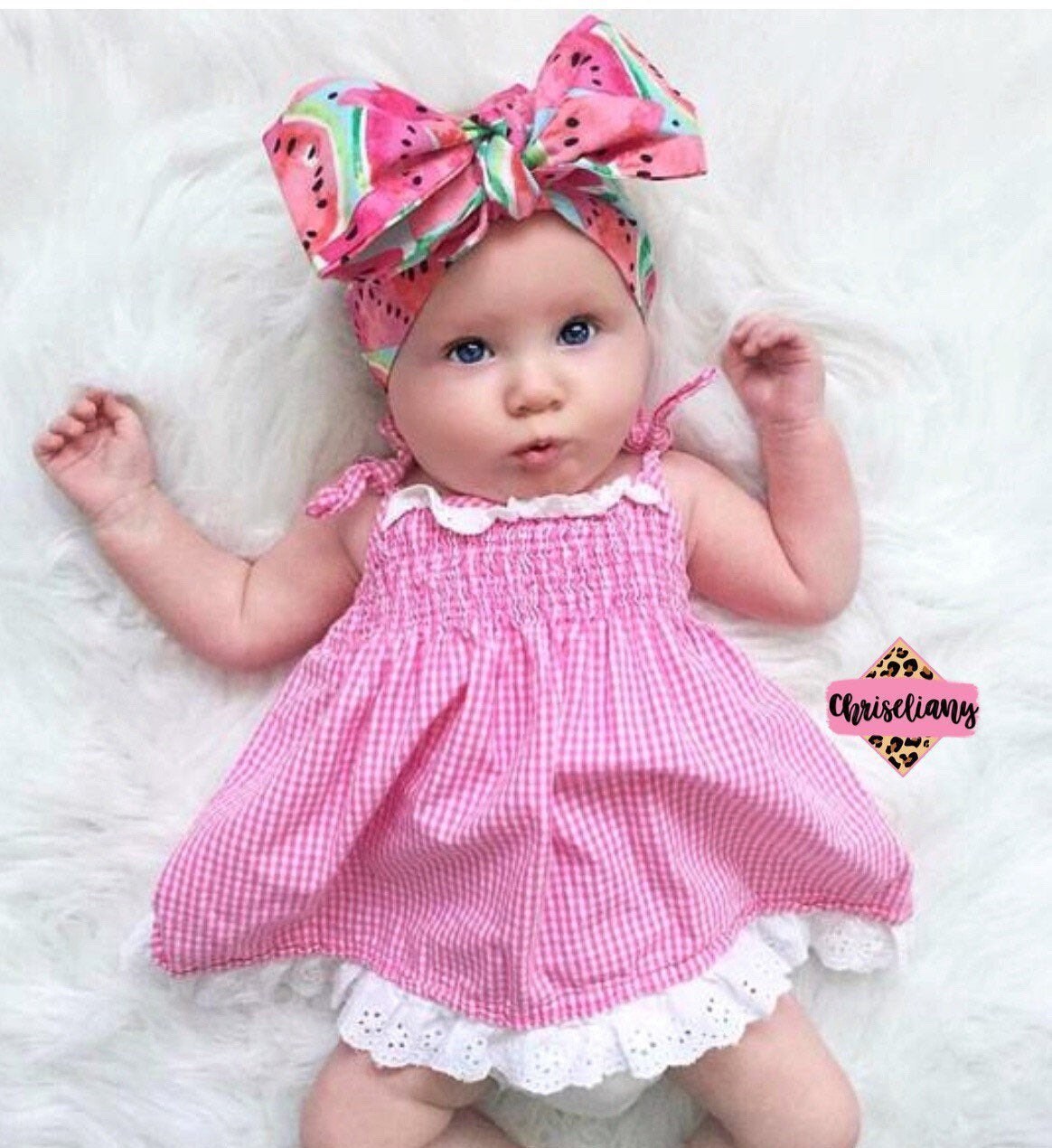 WATERMELLON head wrap fabric head wrap baby headwrap Etsy