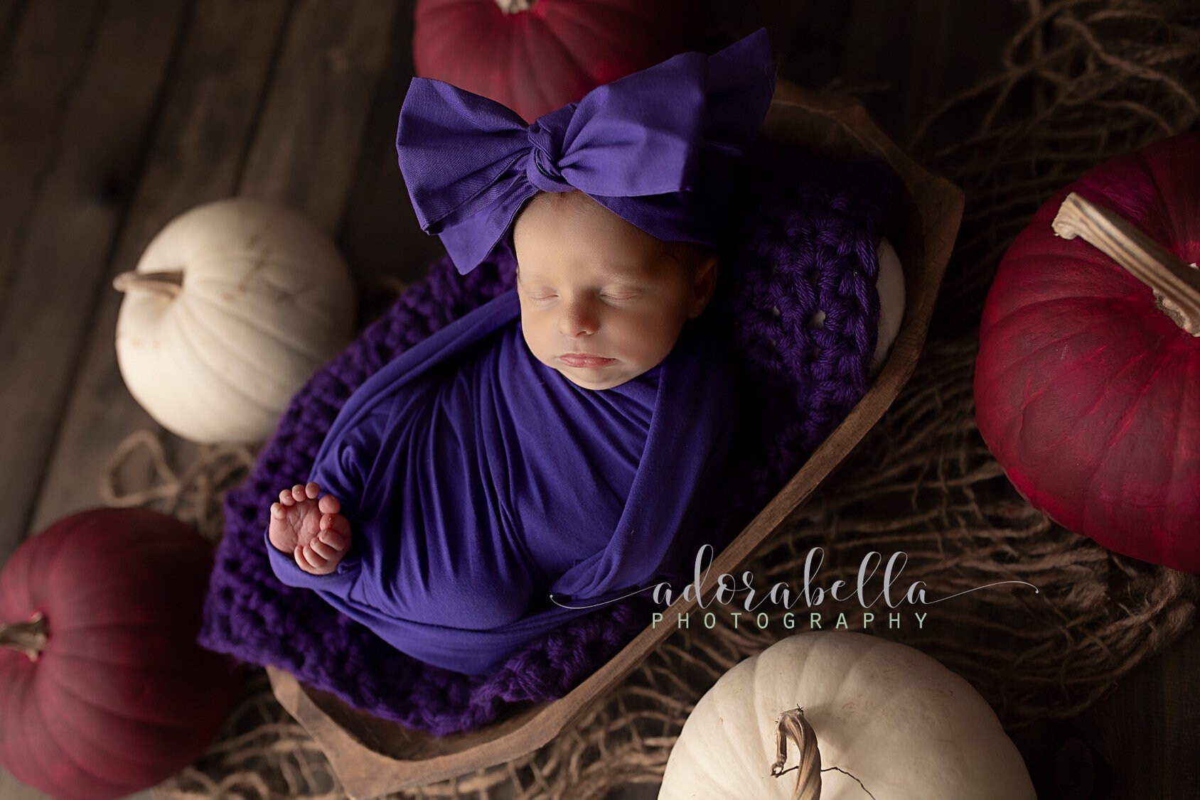 Purple head wrap baby headwrap fabric headwrap newborn Etsy