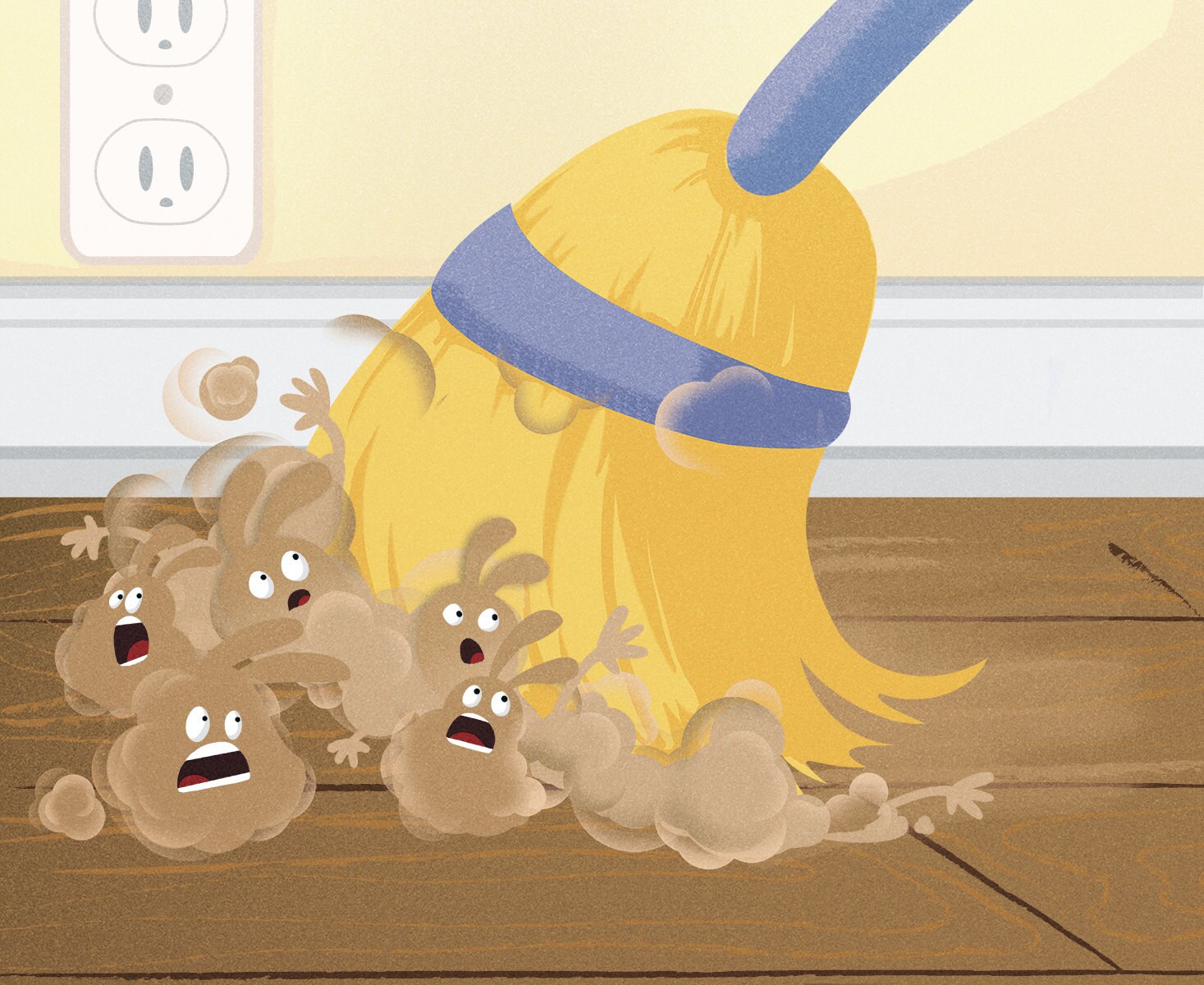 No Reason to Sweep Up Etsy