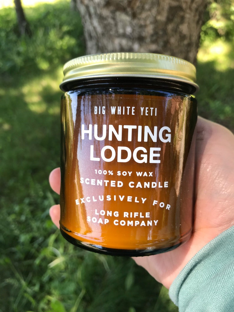 Hunting Lodge Candle for men image 4