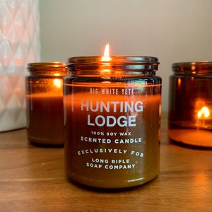 Hunting Lodge Candle for men image 5