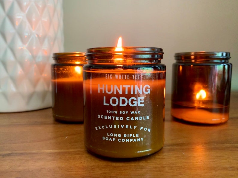 Hunting Lodge Candle for men image 5