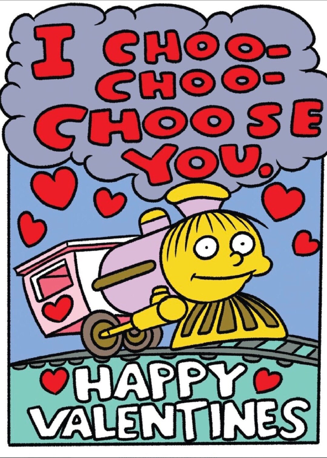 I Choo Choo Choose You Greeting Card! - Etsy