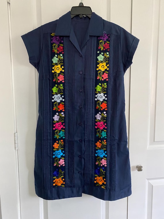 guayabera dress Tejas Guayabera Dress