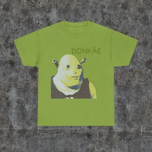 Camiseta de Shrek, Camiseta de Halloween, Película de Shrek, Disfraz de Shrek, Ogro, Camiseta divertida de Shrek imagen 2