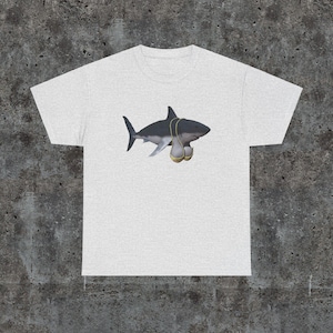 Shark Shirt, Shark, Cute Shark Tee, Shark Pocket Shirt, Little Shark T-Shirt, Shark Shirt for Gift, Funny Shark Shirt, Funny Shark Meme