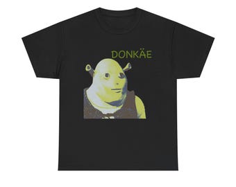 Camiseta Donkae Shrek Portrait | Camiseta com estampa de meme