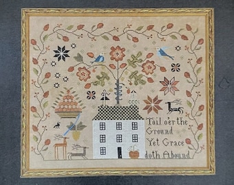 Grace Doth Abound by Plum Street Samplers