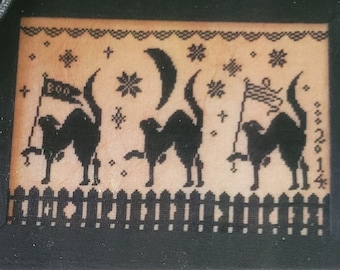 Cats on Parade by Blackbird Designs (Paper Cross Stitch Chart)