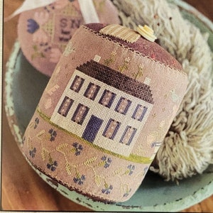 Faded Garden Pinkeep Drum & Needle Keep by Stacy Nash Designs