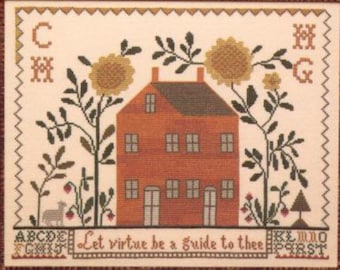 Eine Anleitung für Thee Sampler von The City Stitcher - Kreuzstichmuster