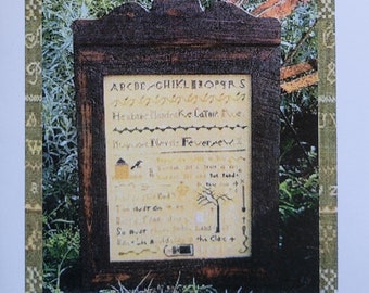 Witches Garden Sampler by Notforgotten Farm (Paper Cross Stitch Chart)