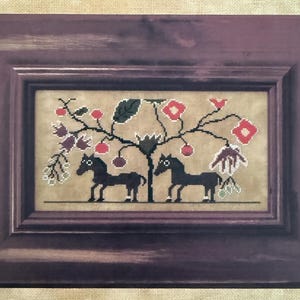 Two Horses by The Primitive Needle