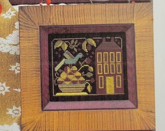1803 Pennsylvania Sampler House by Carriage House Samplings