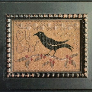 Old Crow by La-D-Da (Paper Cross Stitch Chart)