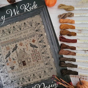 NPI Silks Floss Pack for Away We Ride by Blackbird Designs