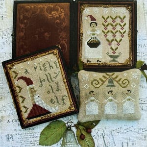 Merry Little Stitches by Pineberry Lane (Paper Cross Stitch Chart)