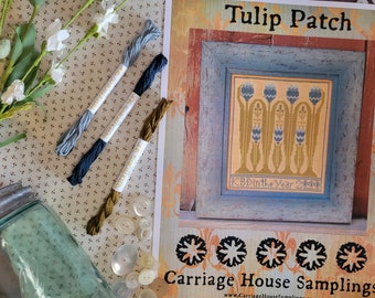 NPI Silks Floss Pack pour Tulip Patch par Carriage House Samplings