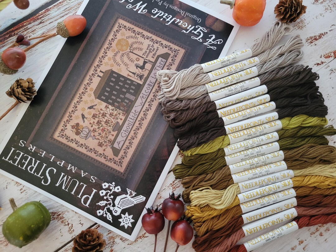 NPI Silks Floss Pack for A Ghoultide Welcome by Plum Street Samplers ...