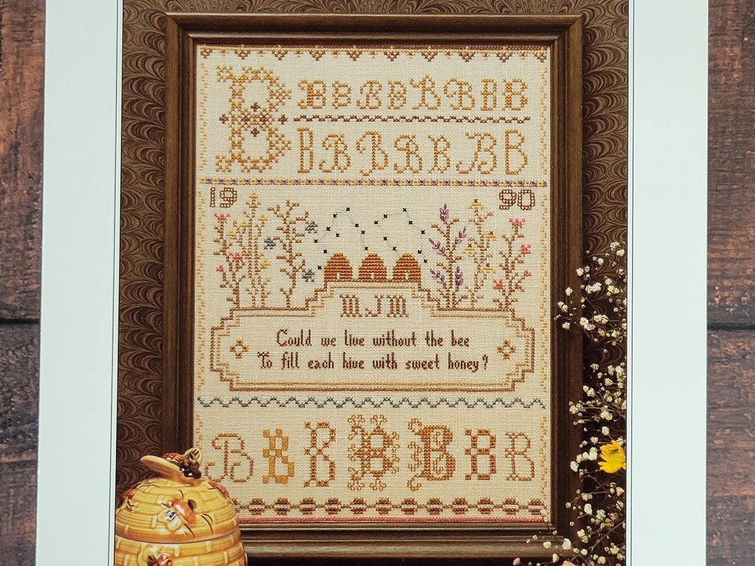 Sampler of Bees by the City Stitcher - Cross Stitch Pattern - Etsy