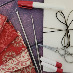 Apliquick Kit: Rods, Scissors, Stabilizer, Glue Pen, Glue Refills