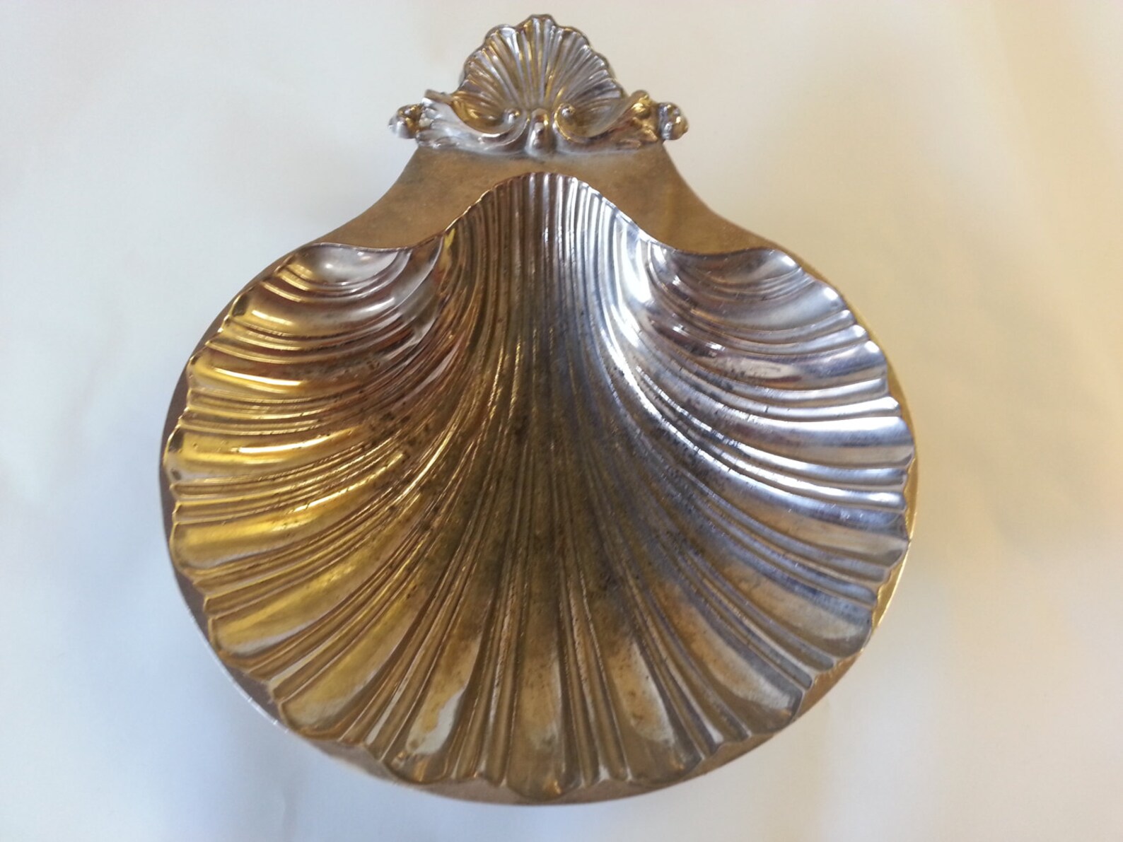 Clam Shell Soap Dish Tray Sheffield England Vintage Shabby ...