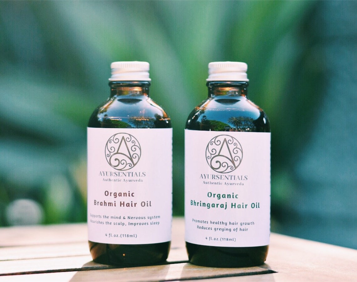 Pure Bhringraj Hair Growth Oil Ayurvedic and Organic. Etsy