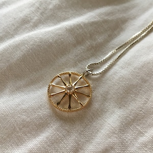 One Romani Chakra Wheel Pendant, Roma Flag Wheel Necklace, *gypsy Charm ...