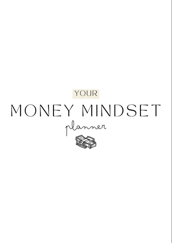 Money Planner PLR, Money Mindset Guide PDF, Digital Guide, Money eBook, Financial Freedom, Debt Tracker, Mindset Guide, Daily Journal PDF