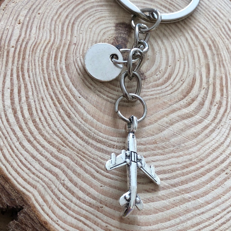 Travel Keychain, Traveler Key Chain, Holiday Keyring, Flight Attendant