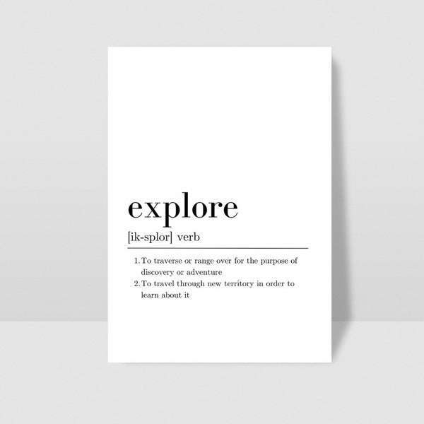 Explorer Art - Etsy