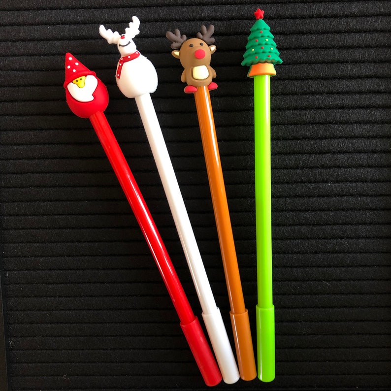 Christmas Friends Pens, Christmas Pen, Cute Christmas Pen, Christmas, Christmas Stationery, Stationery, Father Christmas Pen, Snowman Pen image 8