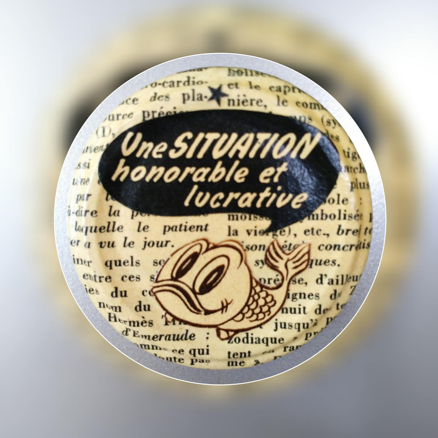 Magnet Sépia, Magnet Retro, Atomic Age, Aimant Frigo, Vintage Fifities, Illustration Rétro, Réclames